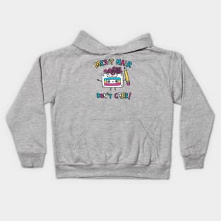 MESSY HAIR Kids Hoodie